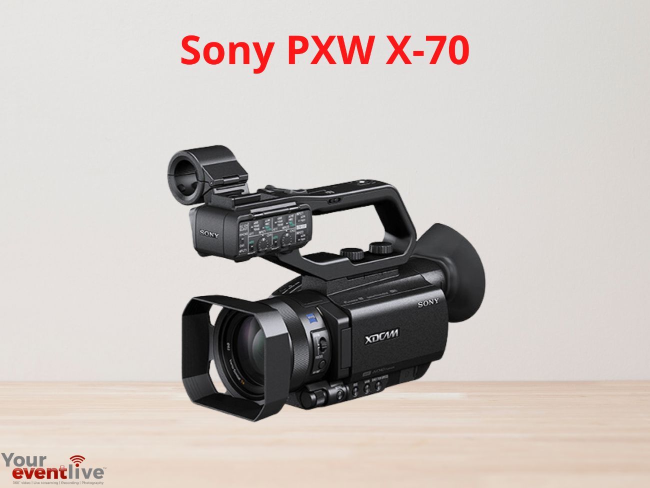 Camcorder Sony X70 55 Inch Sony PXW-X70/C2 CEE Video Camera