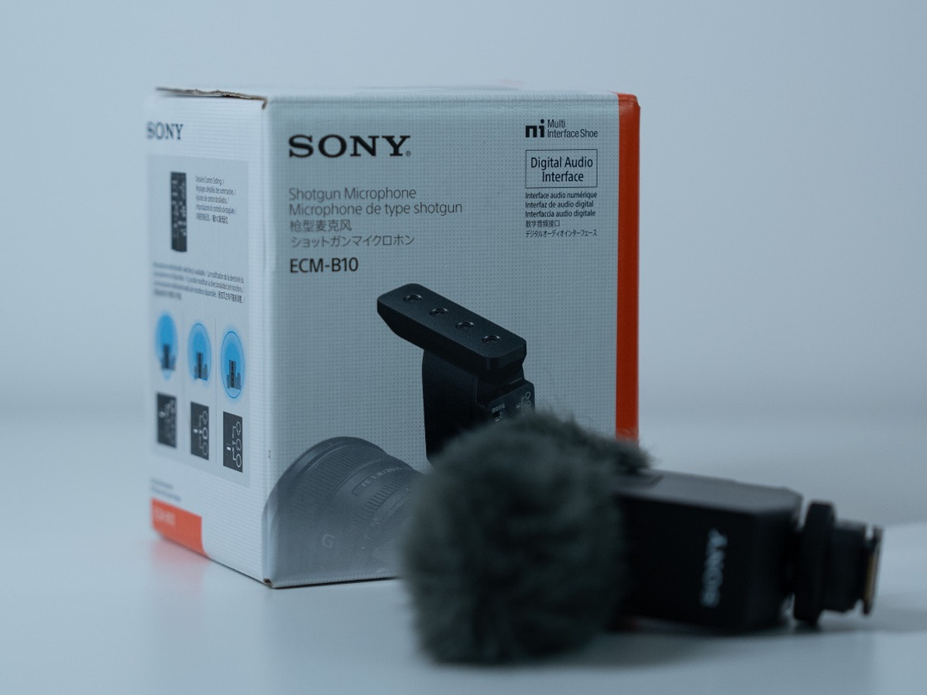 Sony shotgun microphone ecm-b10