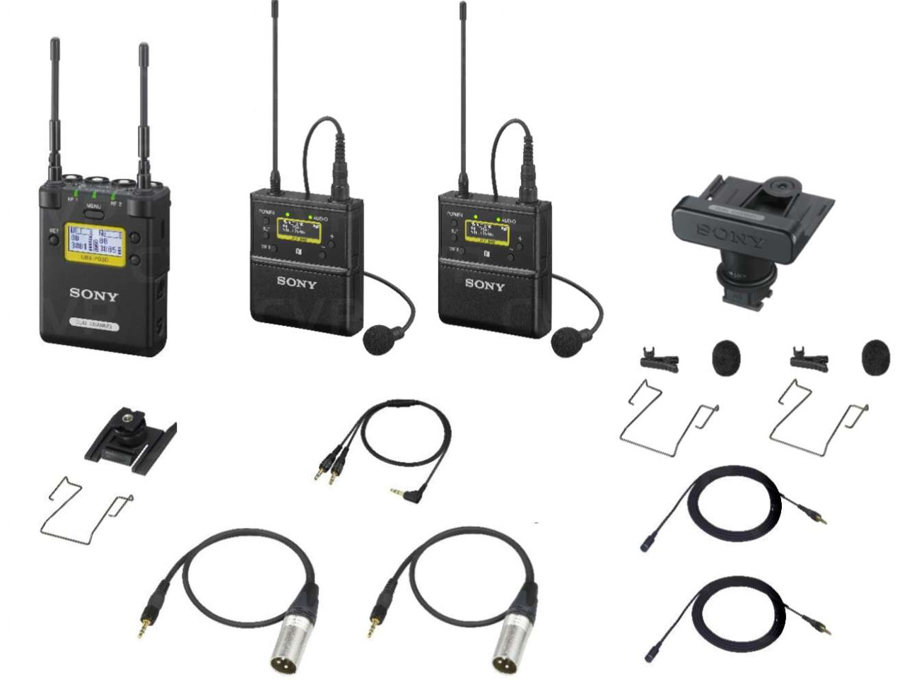 Sony urx dual radio mic reciever pro kit