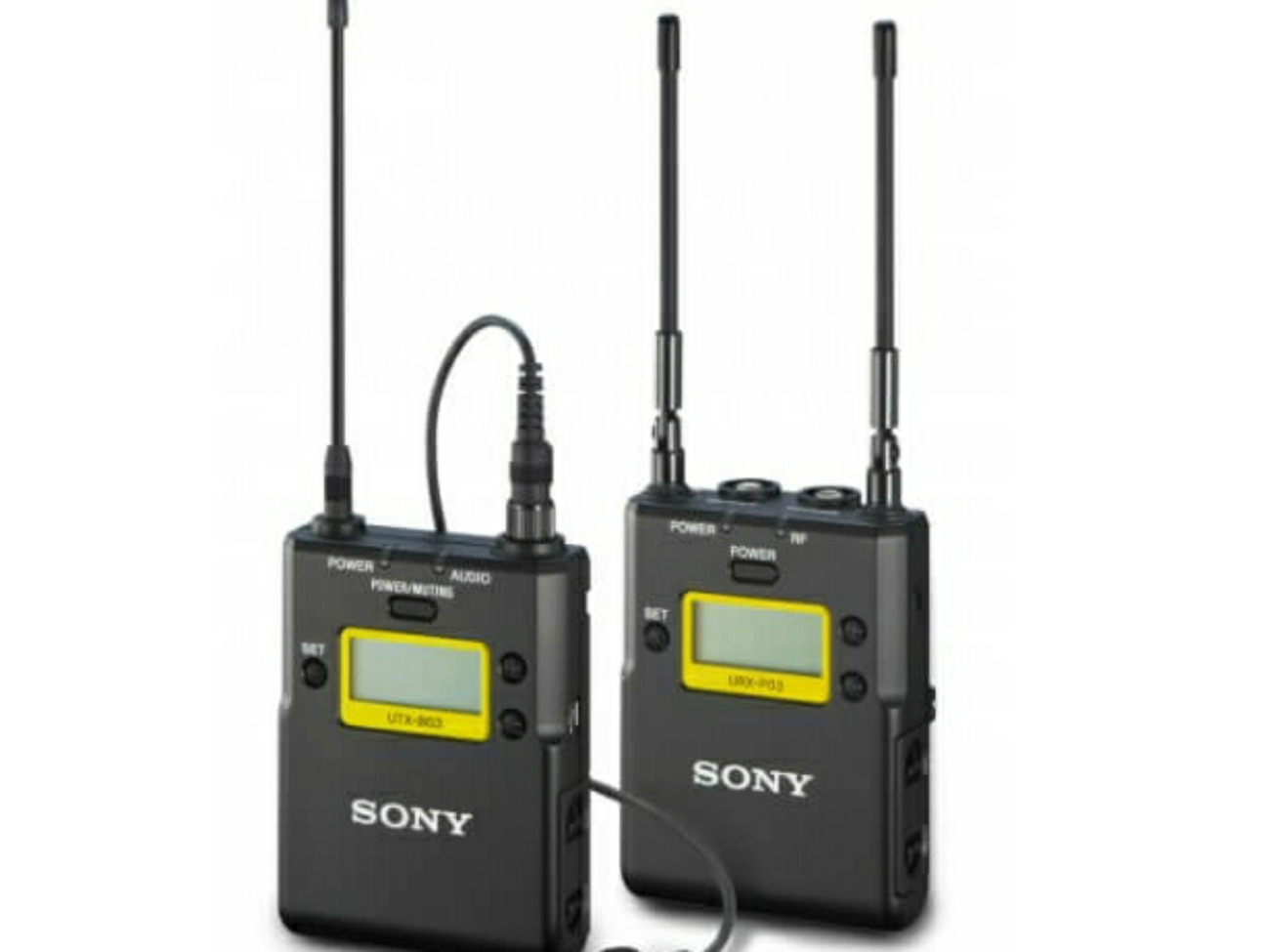 2x sony uwp-d radio mic kit