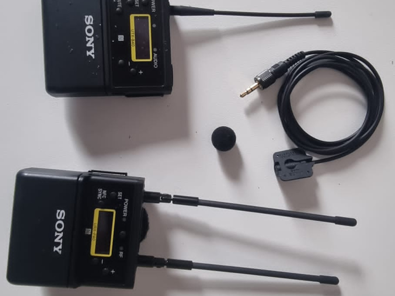 Sony uwp-d21 wireless mic pack