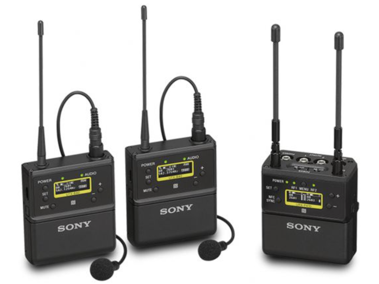 Sony (uwp-d27/k33) dual channel uwp-d kit with smad-p5