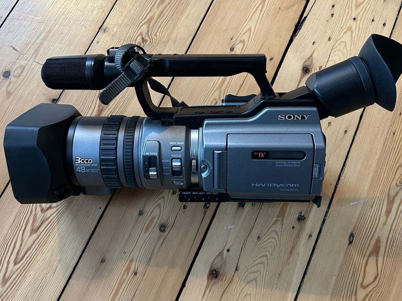 Rent Sony VX2100 Mini DV Camera Package w/ 3 x Batteries + 1 x 60