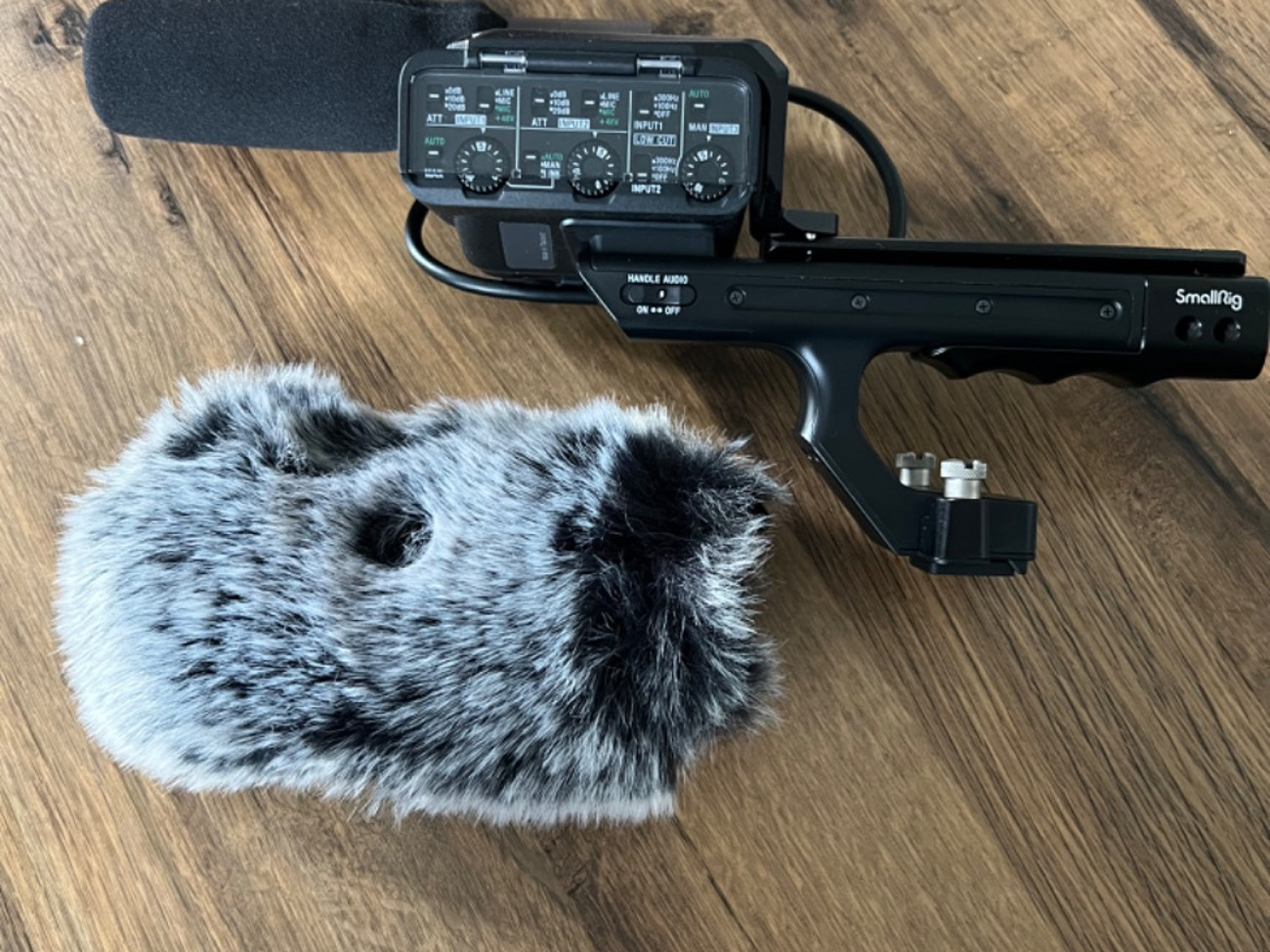 Sony xlr h1 handle unit for fx3 , fx30