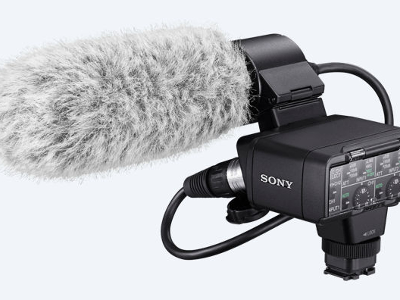 Sony xlr k2m and sony ecm xm1 gun microphone