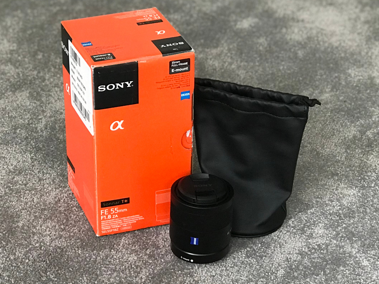 Sony zeiss 55mm 1.8 | full frame e-mount