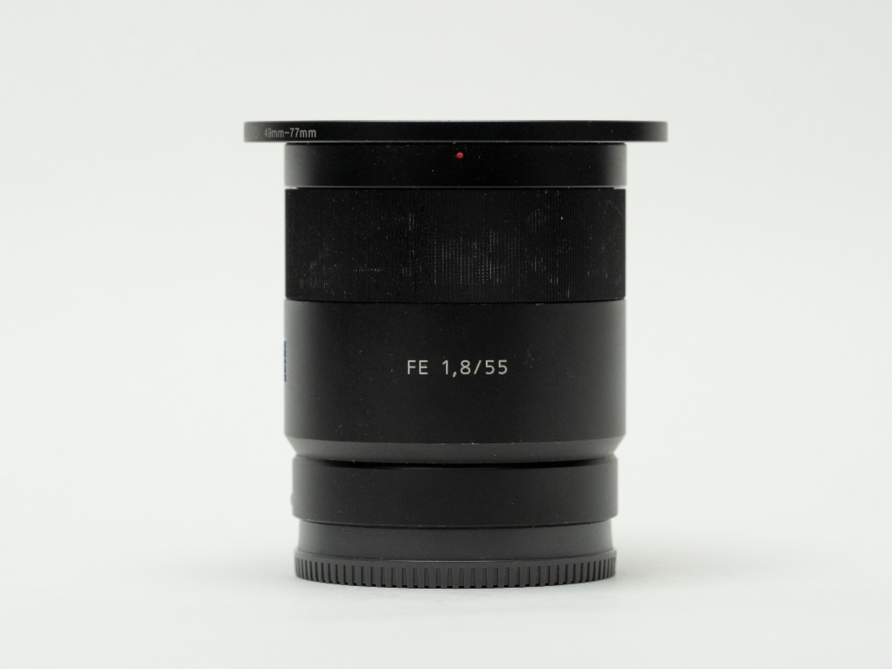 Sony zeiss fe 55mm f/1.8 e mount camera lens