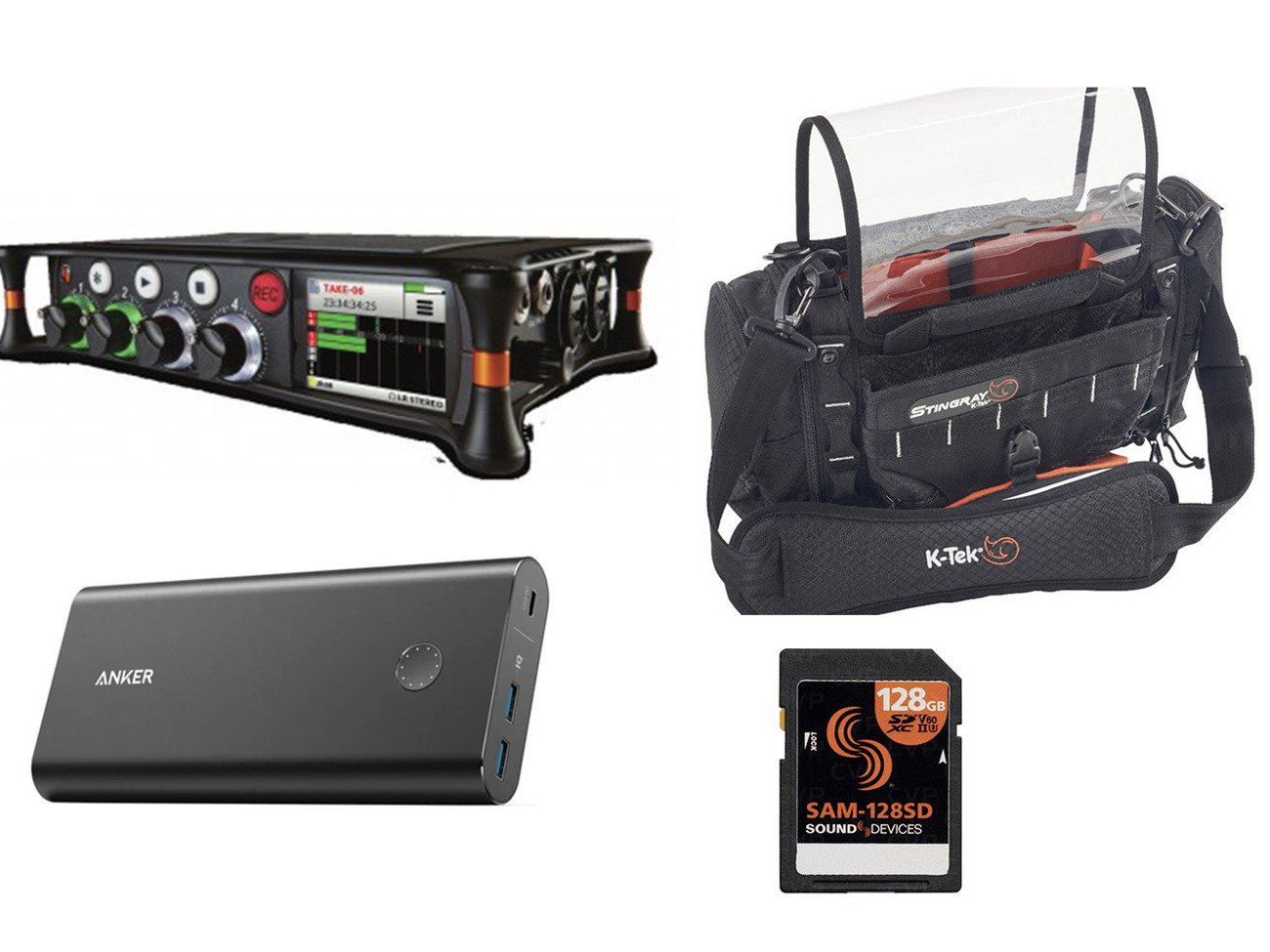 Sound devices mixpre-6 ii (complete recording kit)