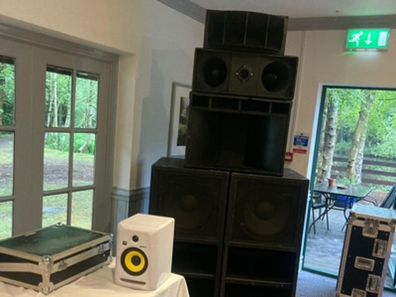 Sound system professional audio pa (half stack)