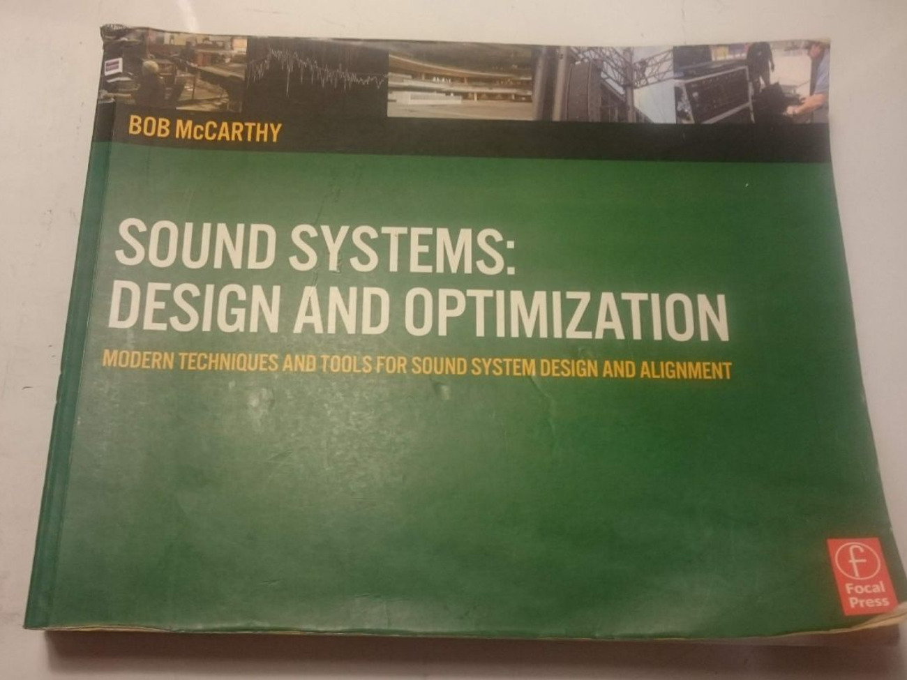 Sound systems: design and optimization, book by bob mccarthy