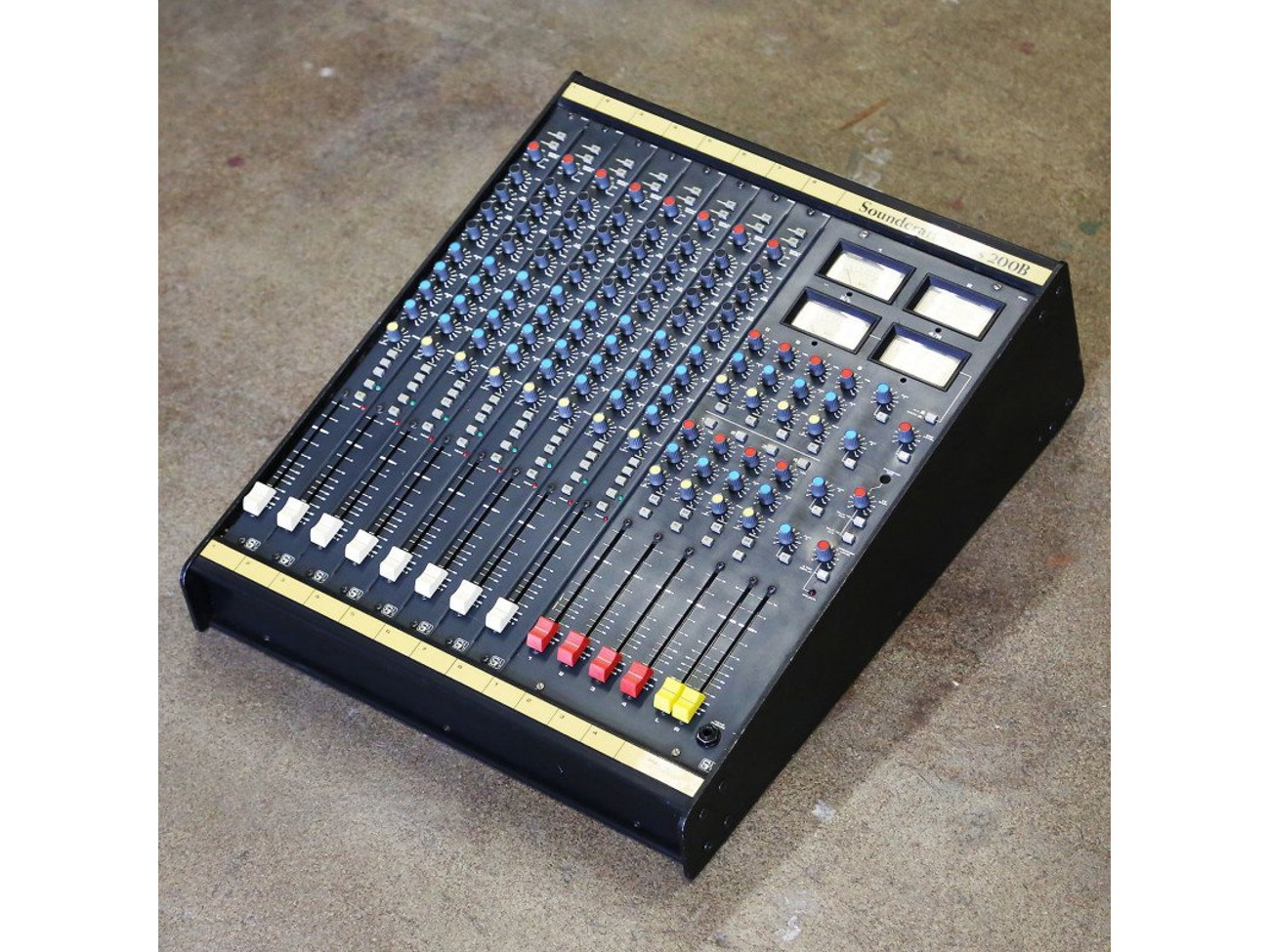 Rent Soundcraft 200B-8X4 - 8 Mic, Line Input, 4 Buss Mixer with Power  Supply from Benjamin U for $750/day