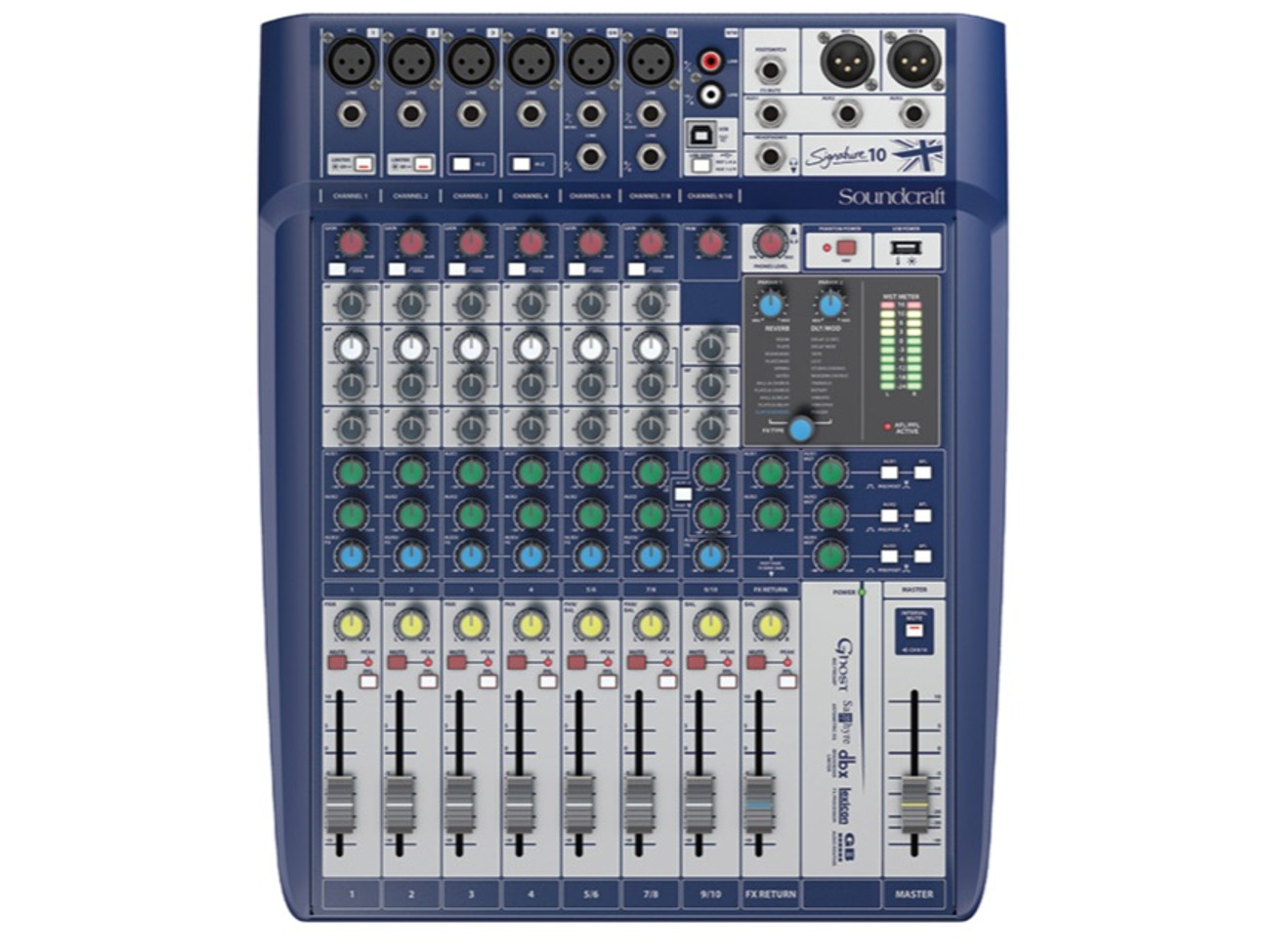Soundcraft signature 10 compact mixer