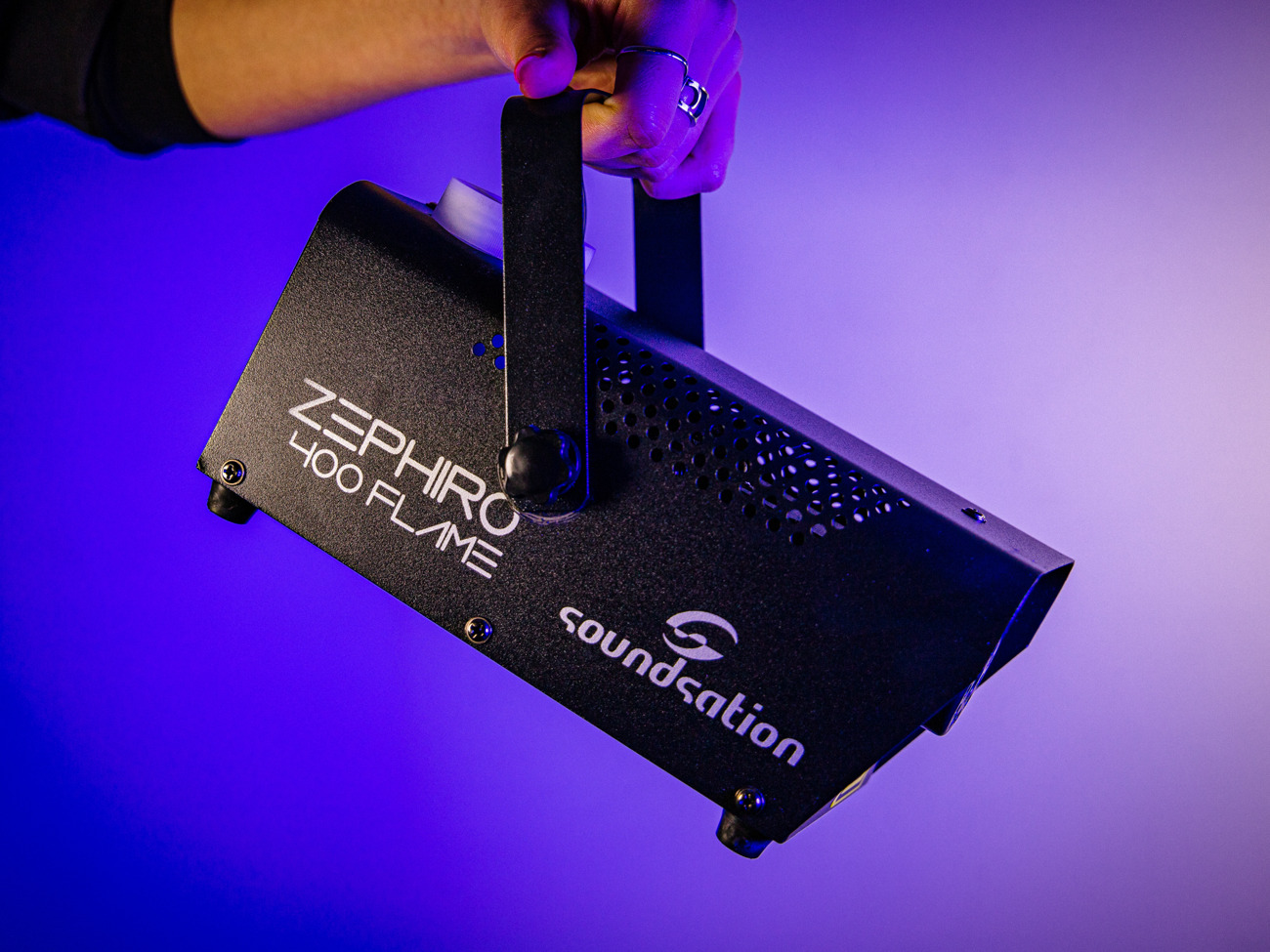 Soundsation - zephiro 400 flame fog machine smoke machine