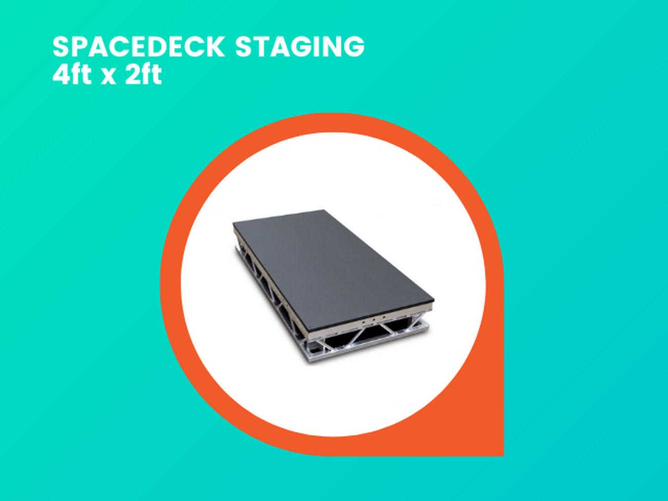 Spacedeck/litedeck/stage deck 4ft x 2ft