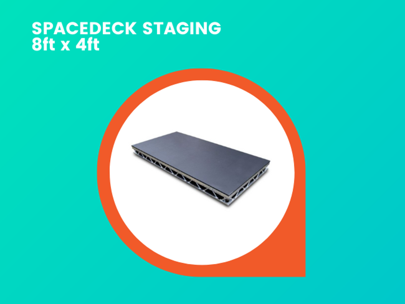 Spacedeck/litedeck/stage deck 8ft x 4ft