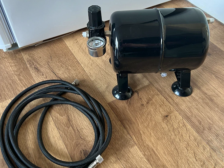 Sparmax 2.5l air pressure tank for airbrush compressor