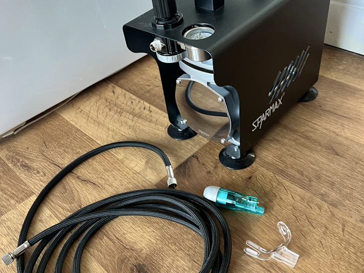 Sparmax ac-501x airbrush air compressor