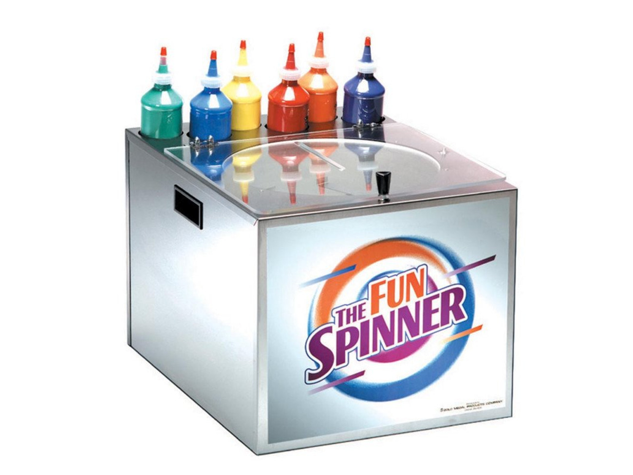 Spin art machine