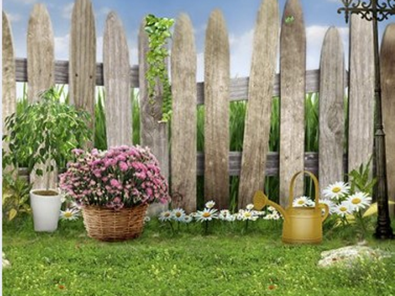 Spring / easter backdrop