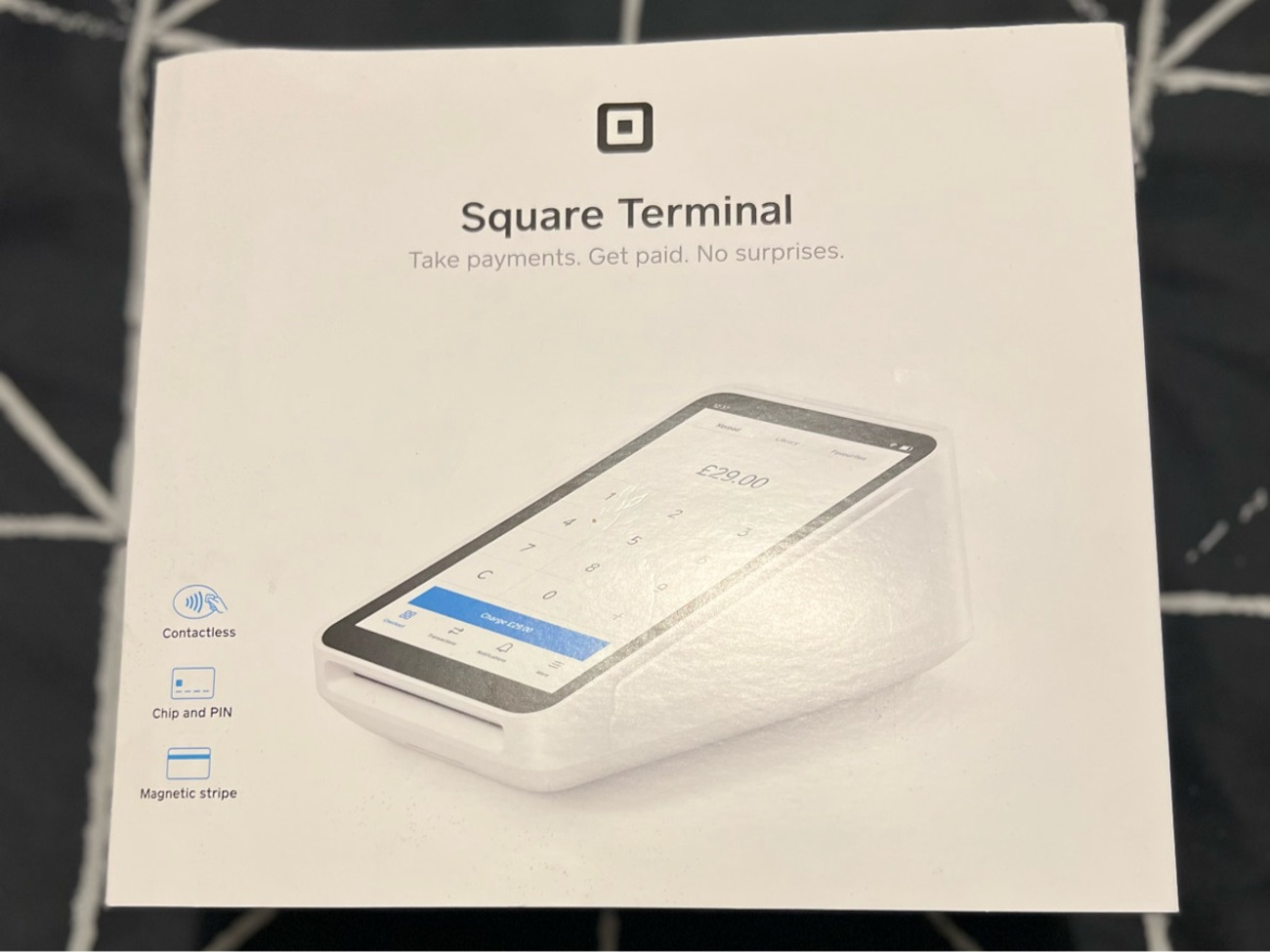 Square card payment terminals