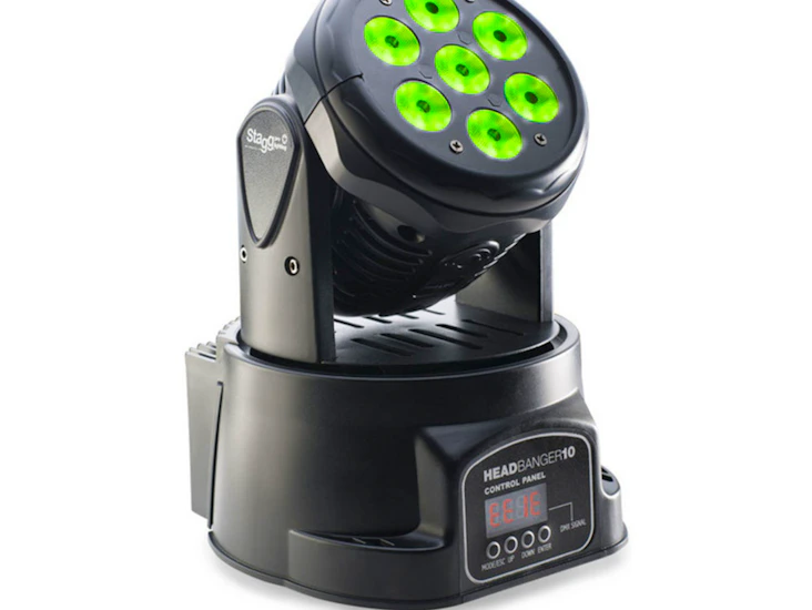Stagg headbanger moving head wash light (each)