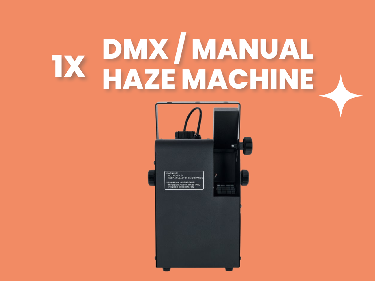 Stairville hz200 dmx haze / smoke/ fog machine