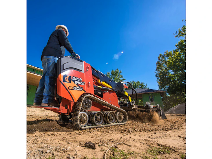Stand on skid steers | ditch witch sk600