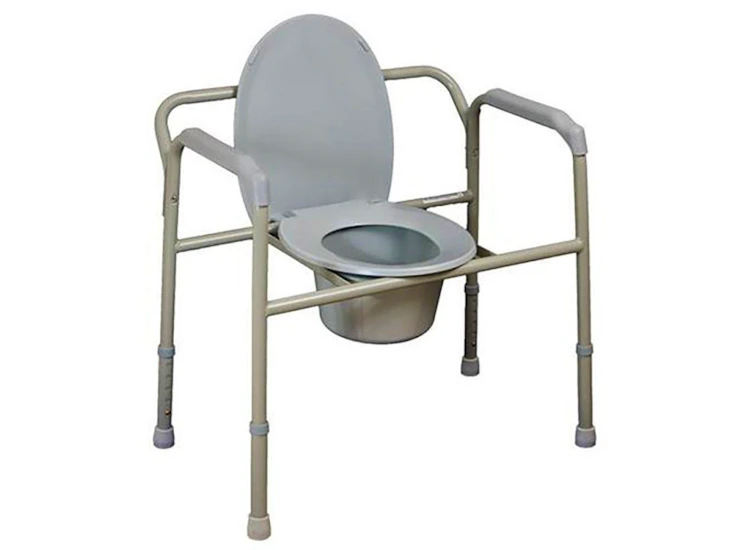 Stationary commode