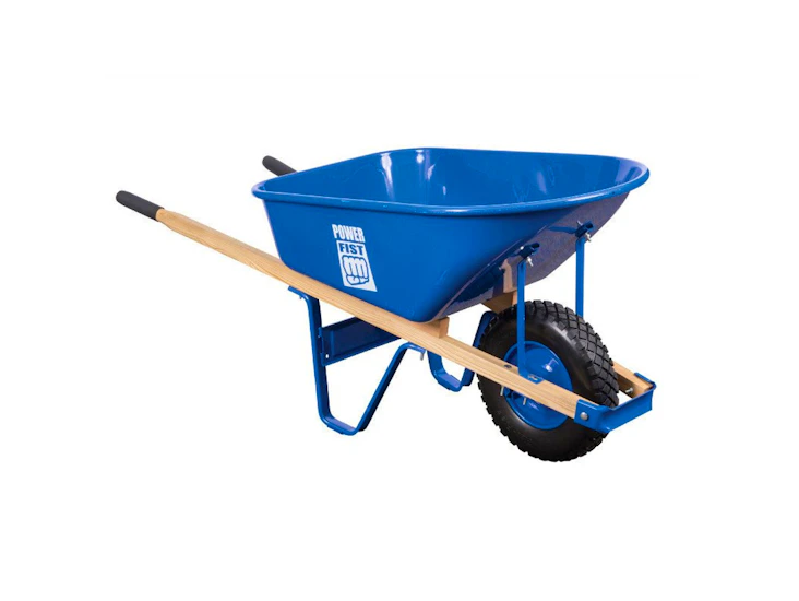 Steel wheelbarrow - 6cu feet
