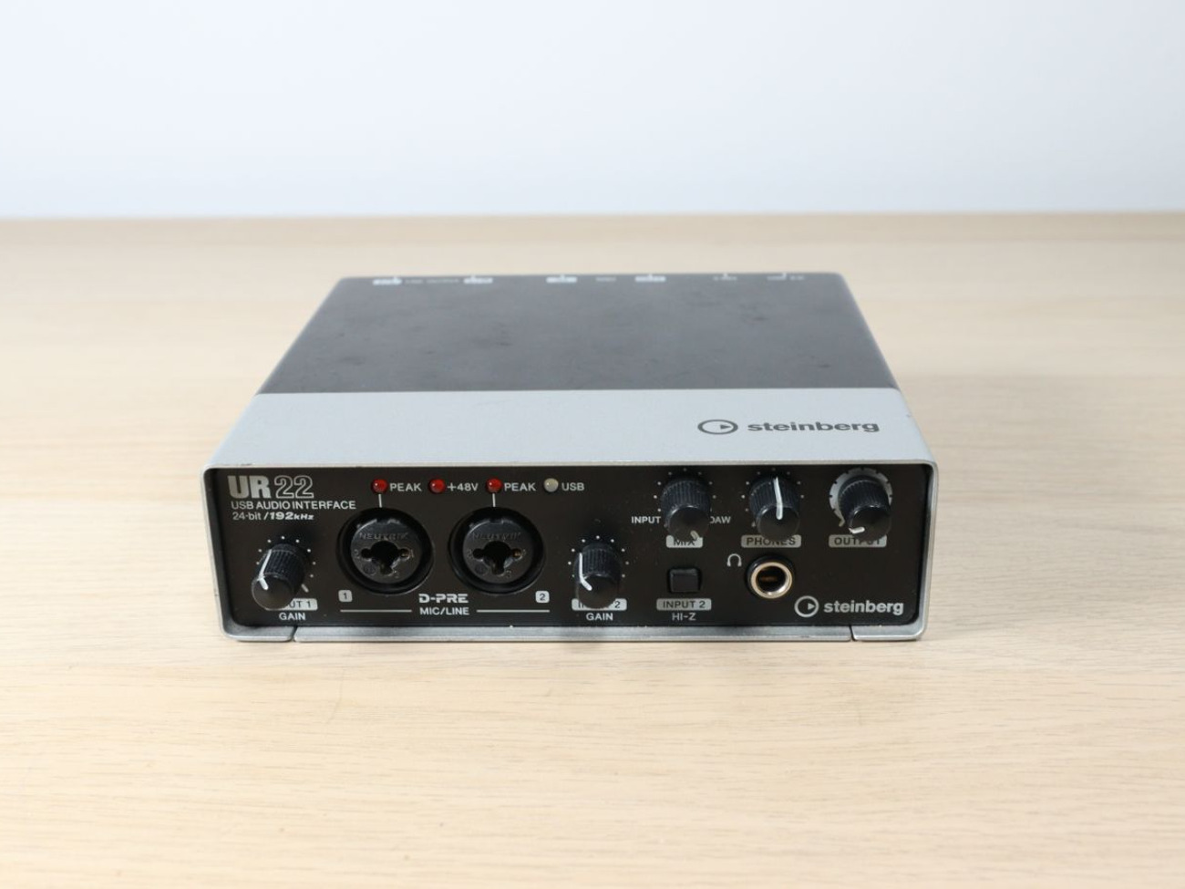 Steinberg ur22 audio interface and 2 channel preamp