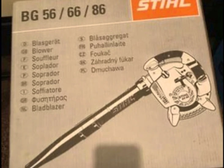 Stihl bg 56 c-e petrol leaf blower