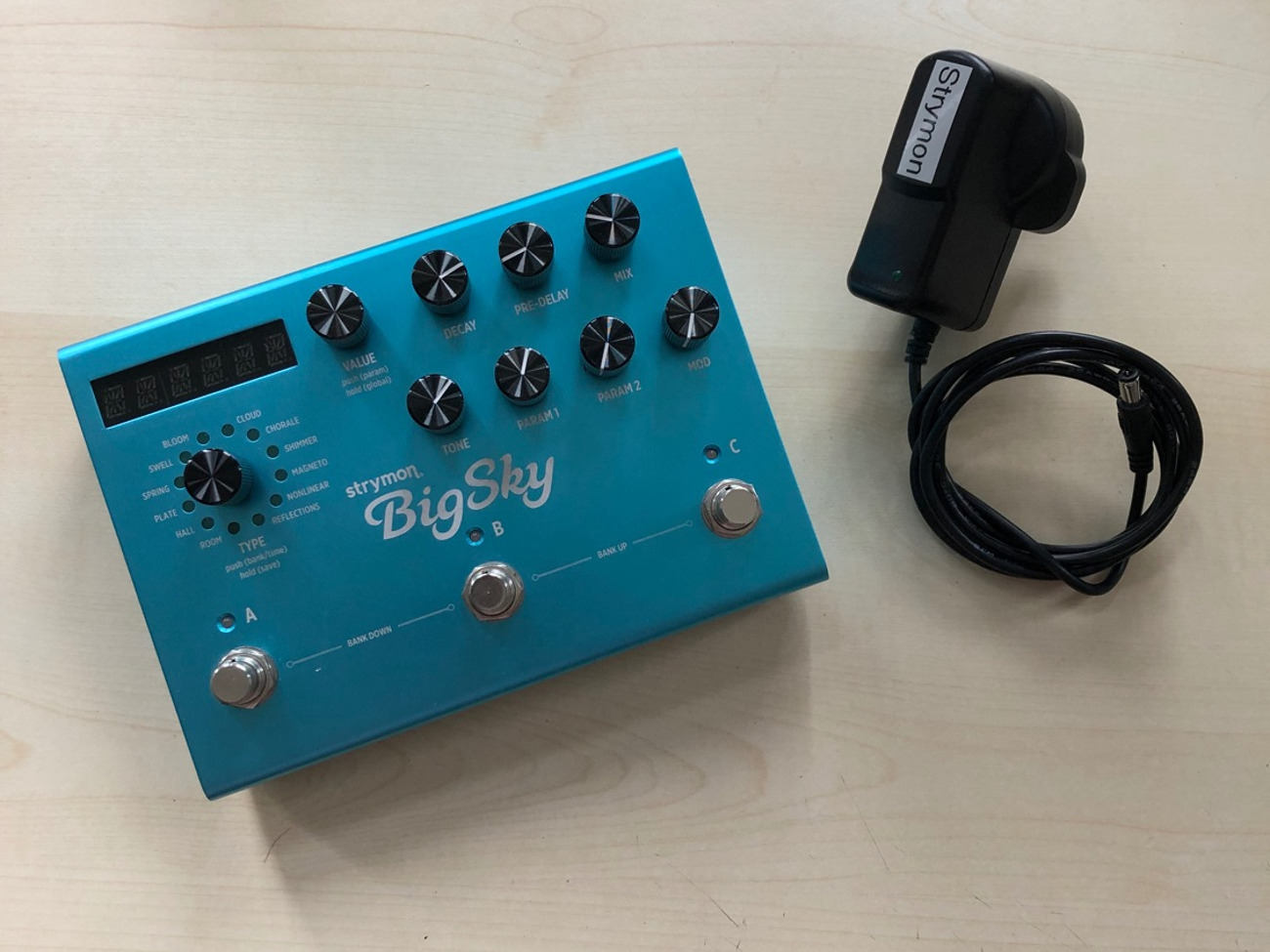 Strymon big sky reverb pedal