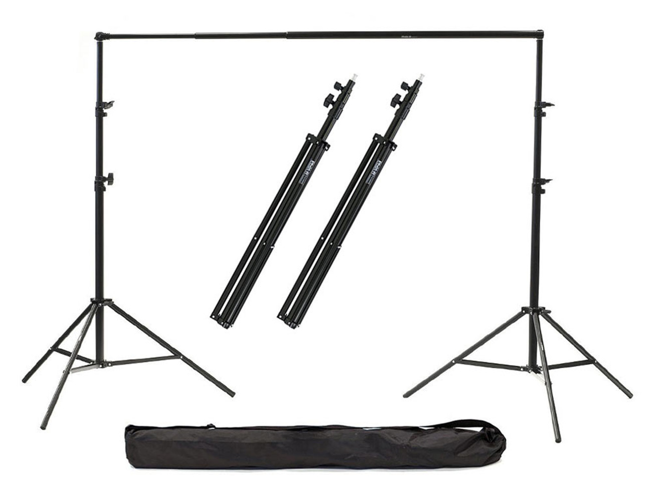 Studio background support system - 2m tall by 2.5m long