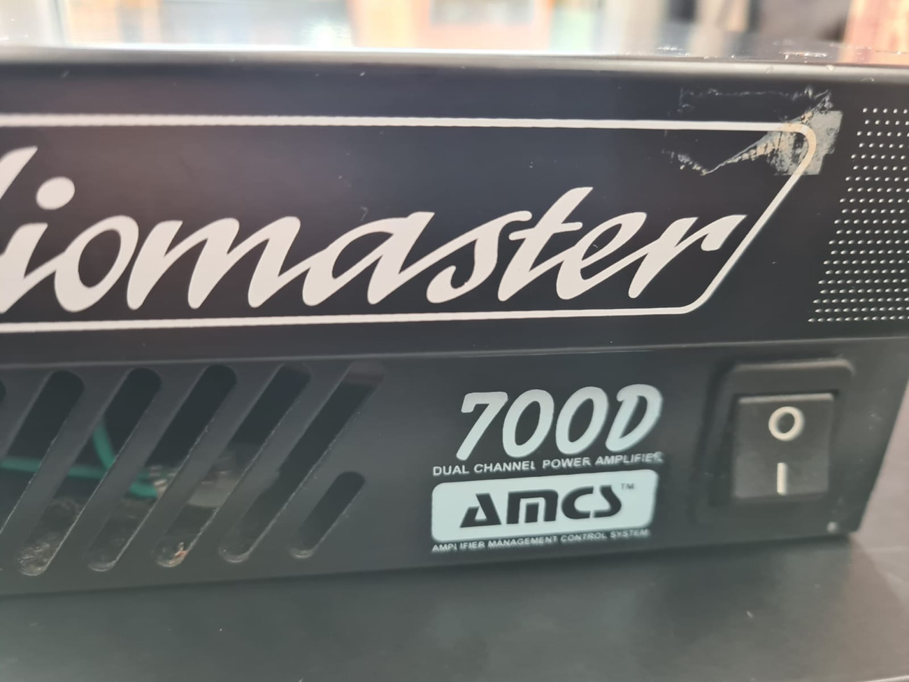 Studiomaster 700d power amplifier