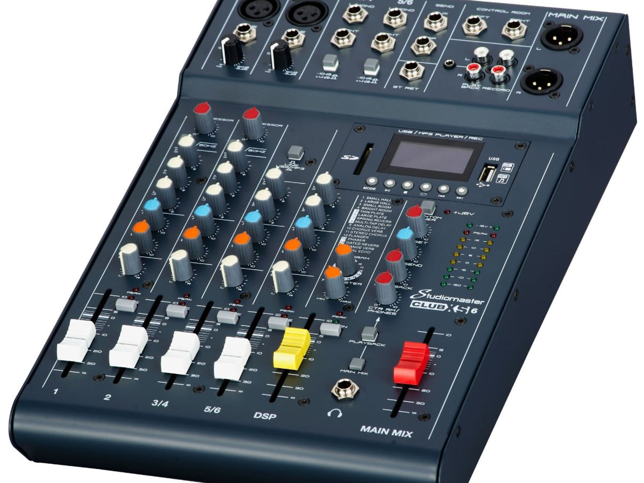 Studiomaster xs 6 professional mixer