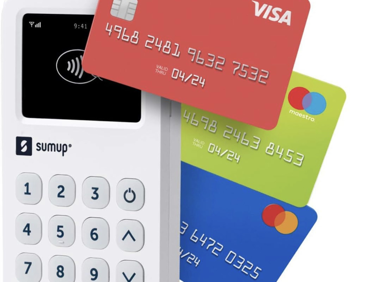 Sumup 3g unlimited data mobile card terminal