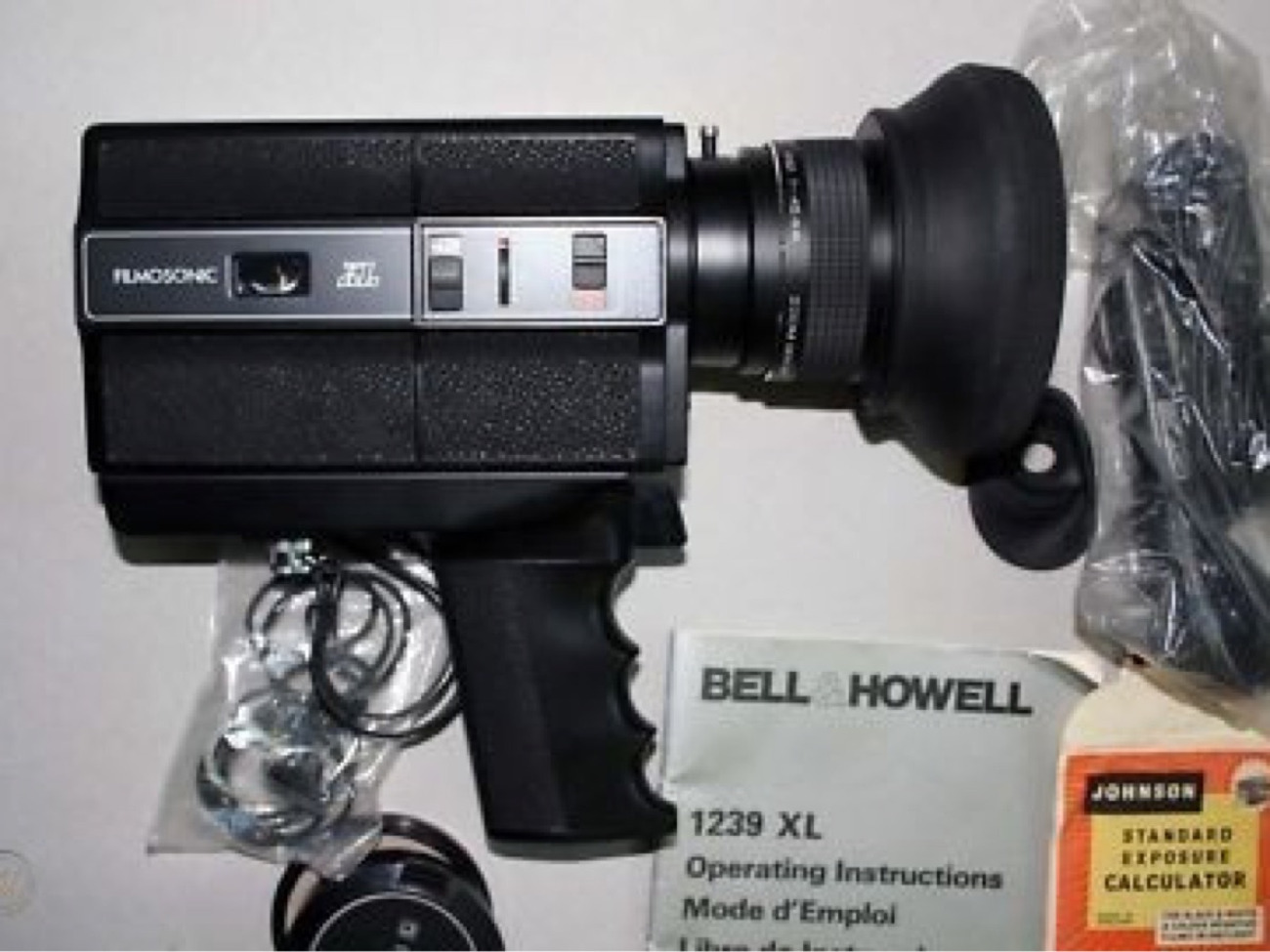 Super 8mm bell & howell 1239 xl