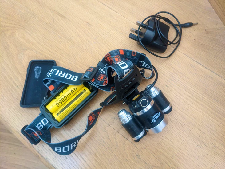 Super bright head torch