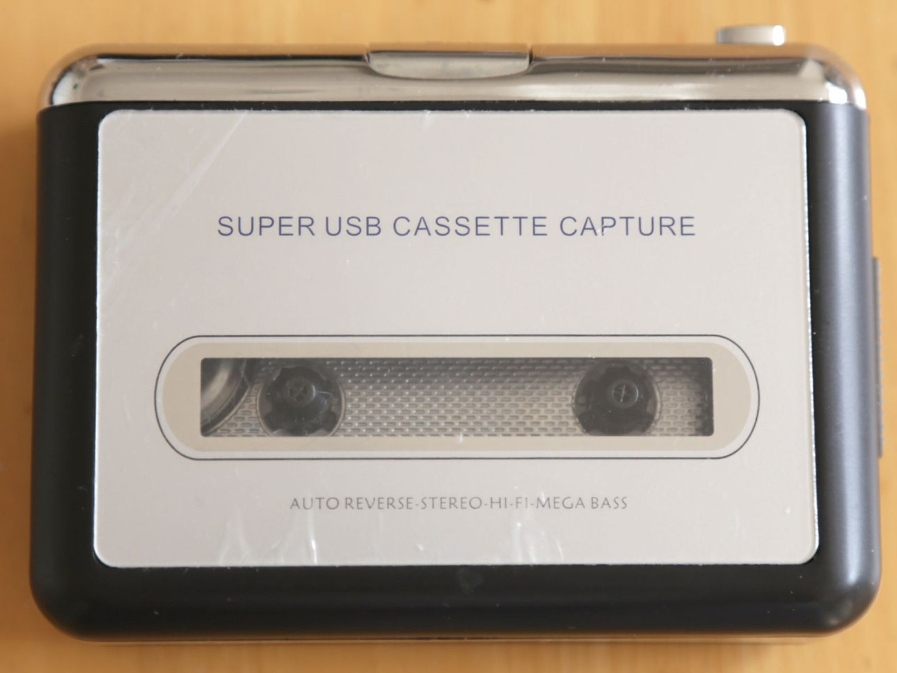Super usb cassette capture. cassette to digital converter