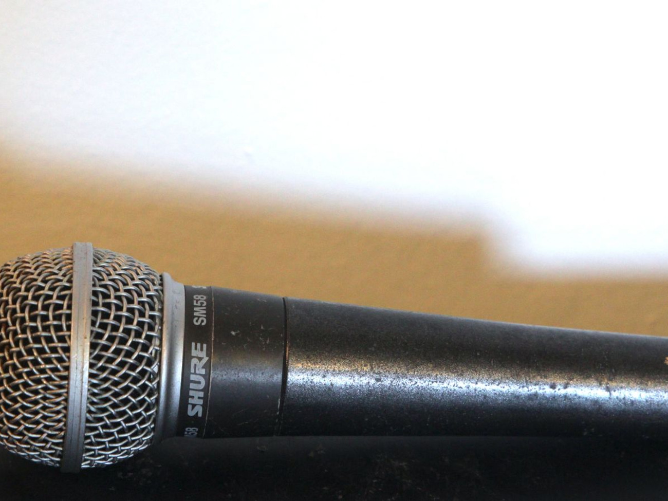 Shure sm58 microphone