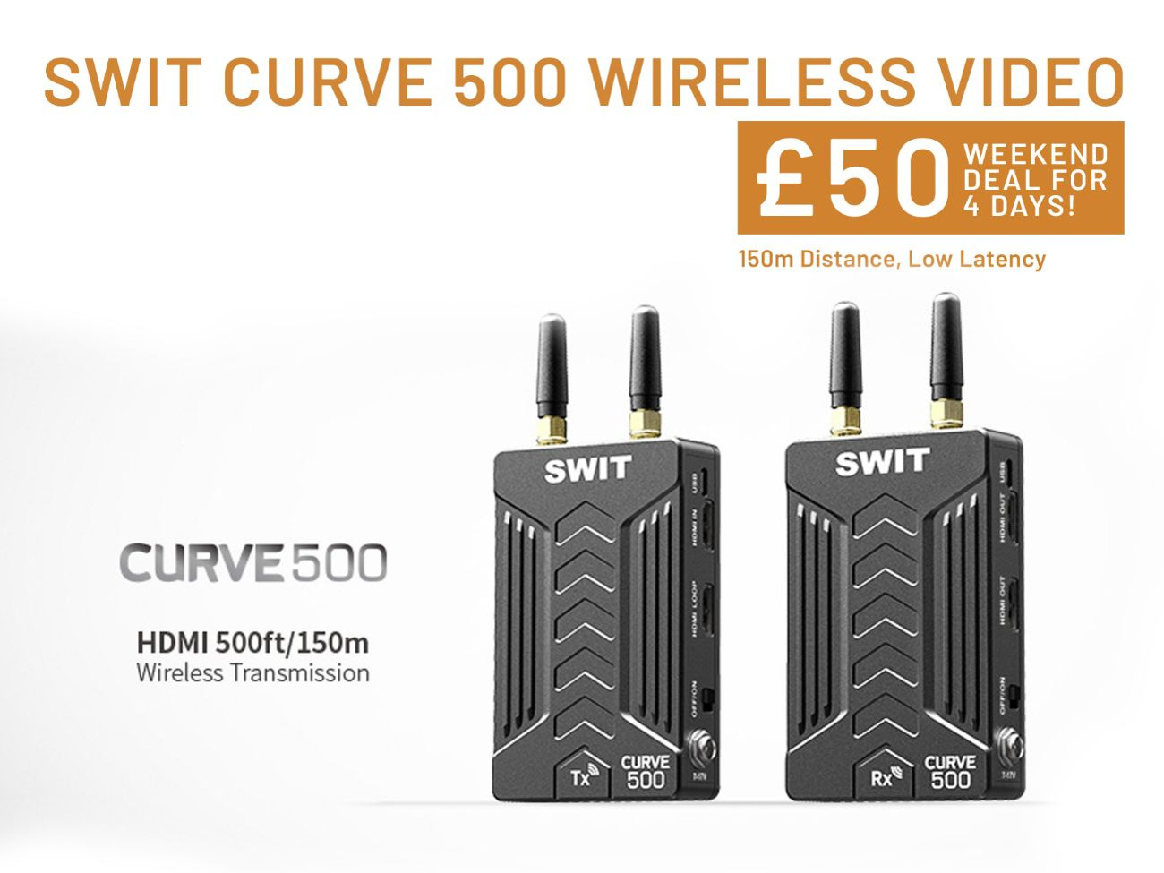Swit curve 500 wireless video transmission 