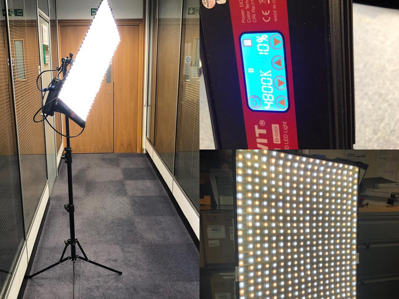 Swit s-2610 100w bi-color smd flexible light 