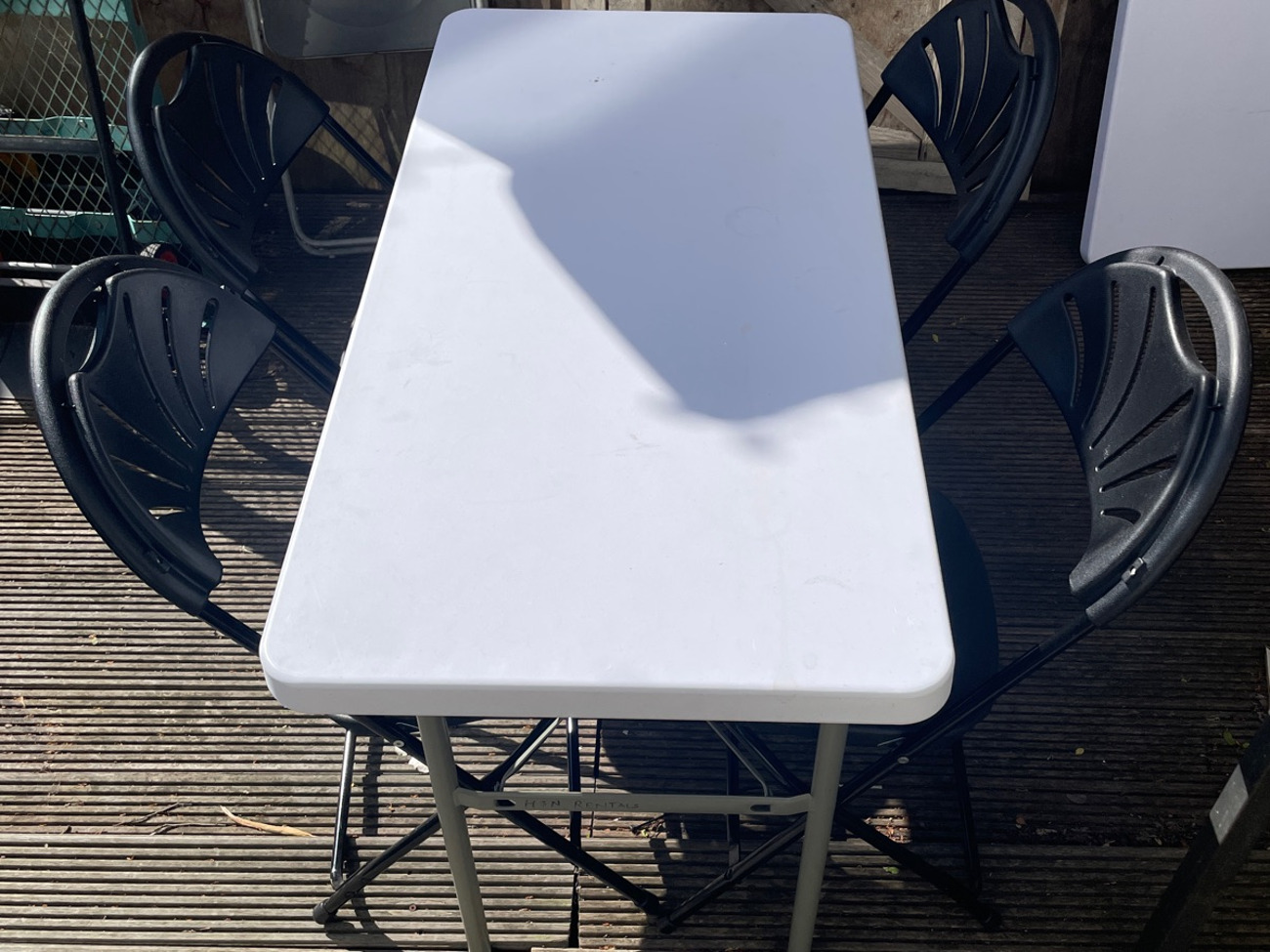 Tables and chairs for parties/gatherings 