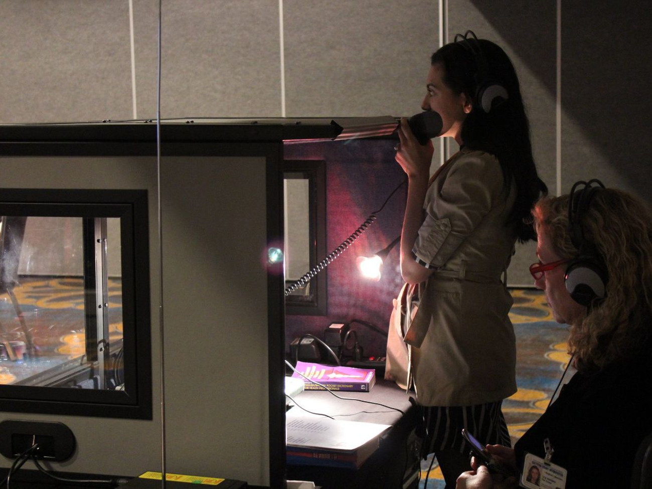 Table top sound booth