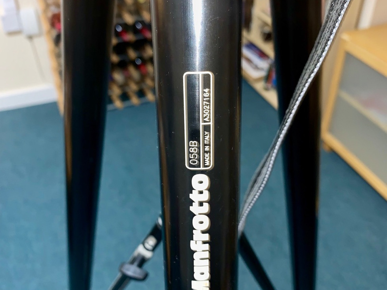 Tall sturdy manfrotto triaut tripod 058b