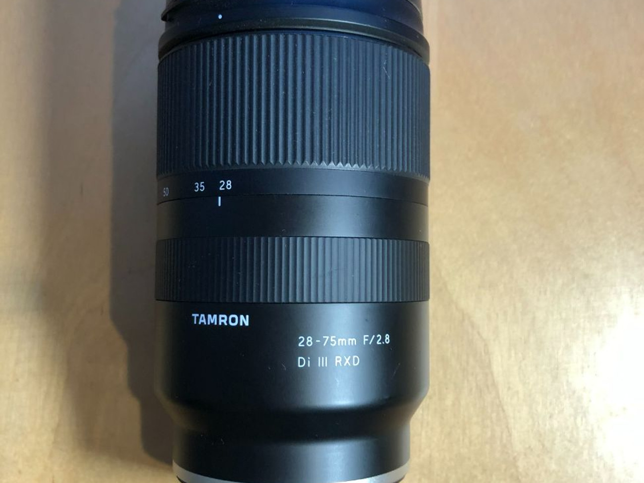 Tamron 28-75mm f2.8 - sony e mount lens