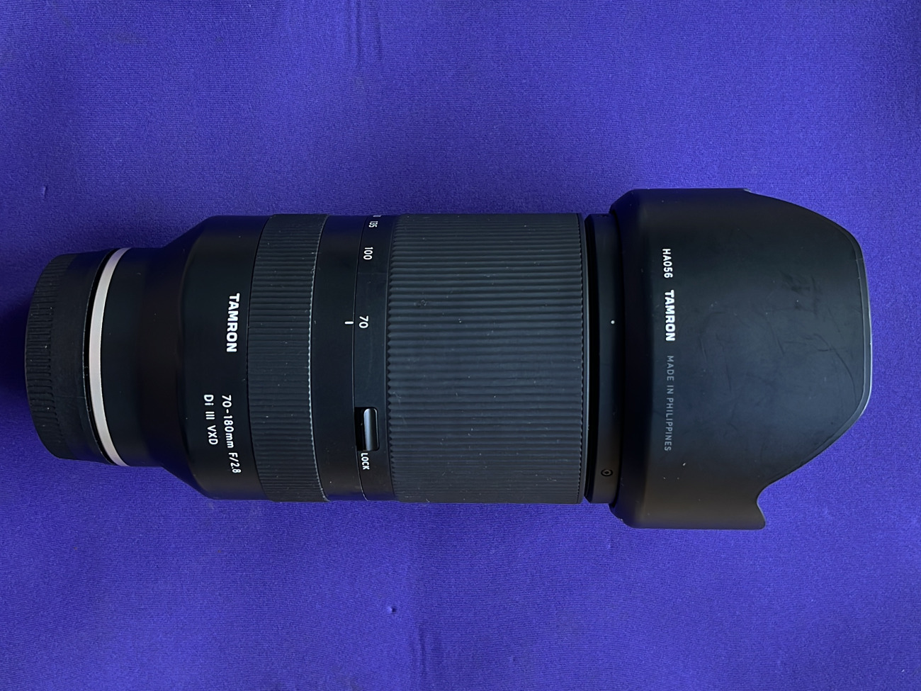 Tamron 70-180mm f2.8 di iii vxd sony e-mount lens