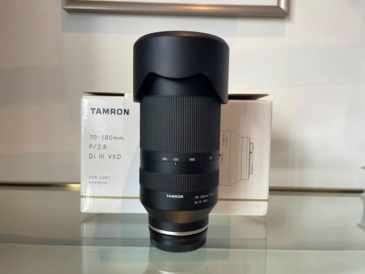 Tamron 70-180mm f2.8 di iii vxd sony fe mount telephoto lens