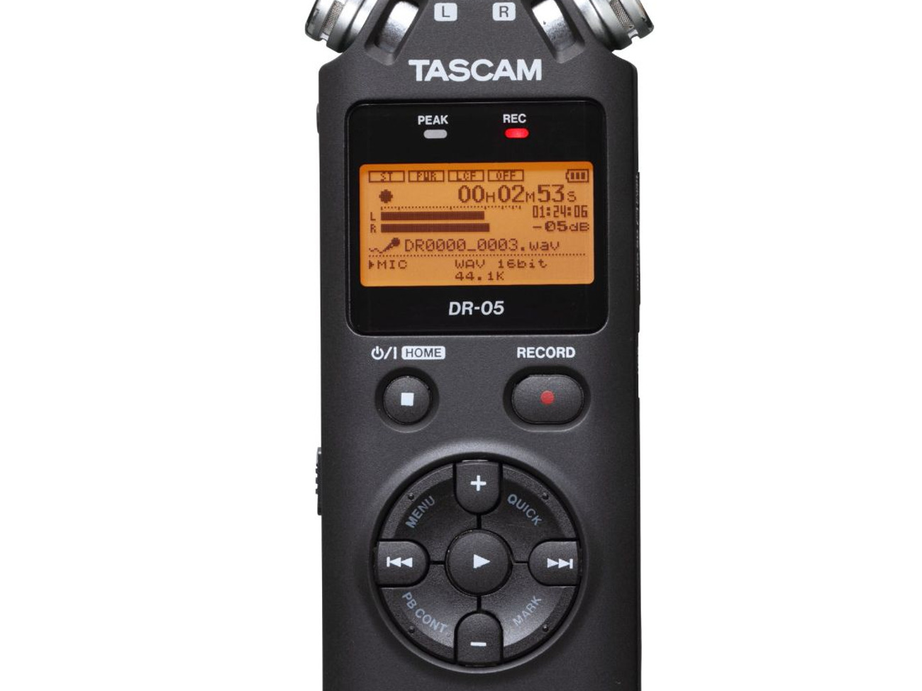Tascam dr-05 audio recorder 