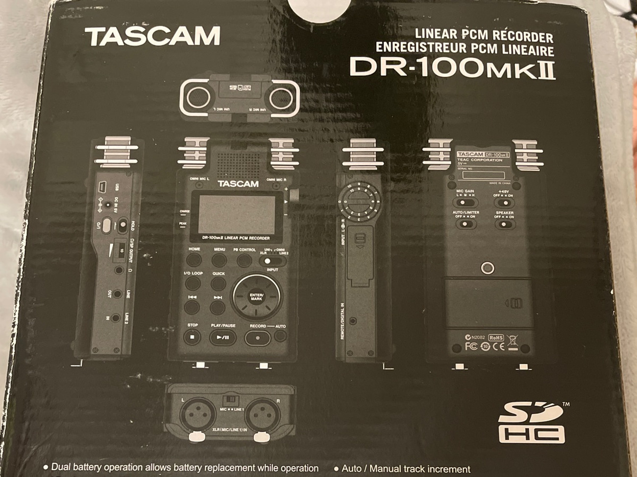 Tascam dr-100mk2